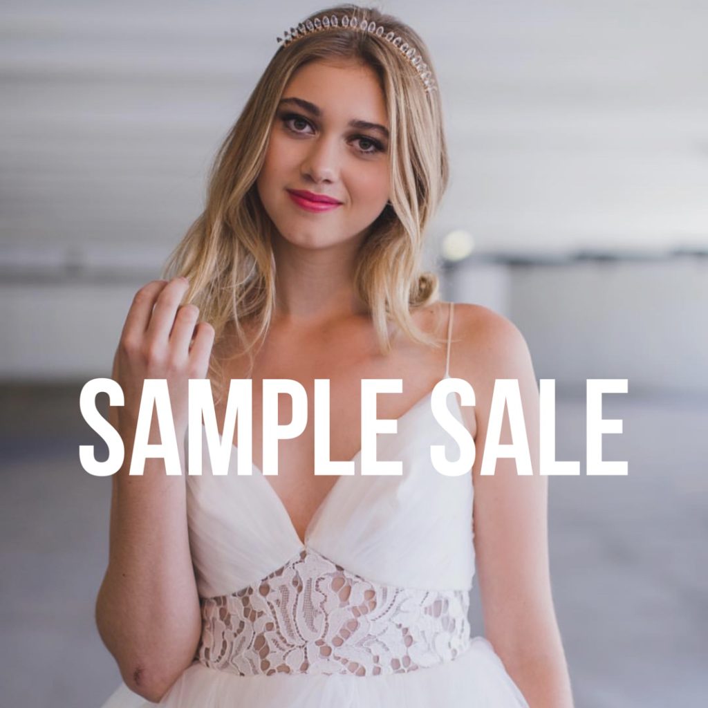 Hayley paige shop sample sale 2019